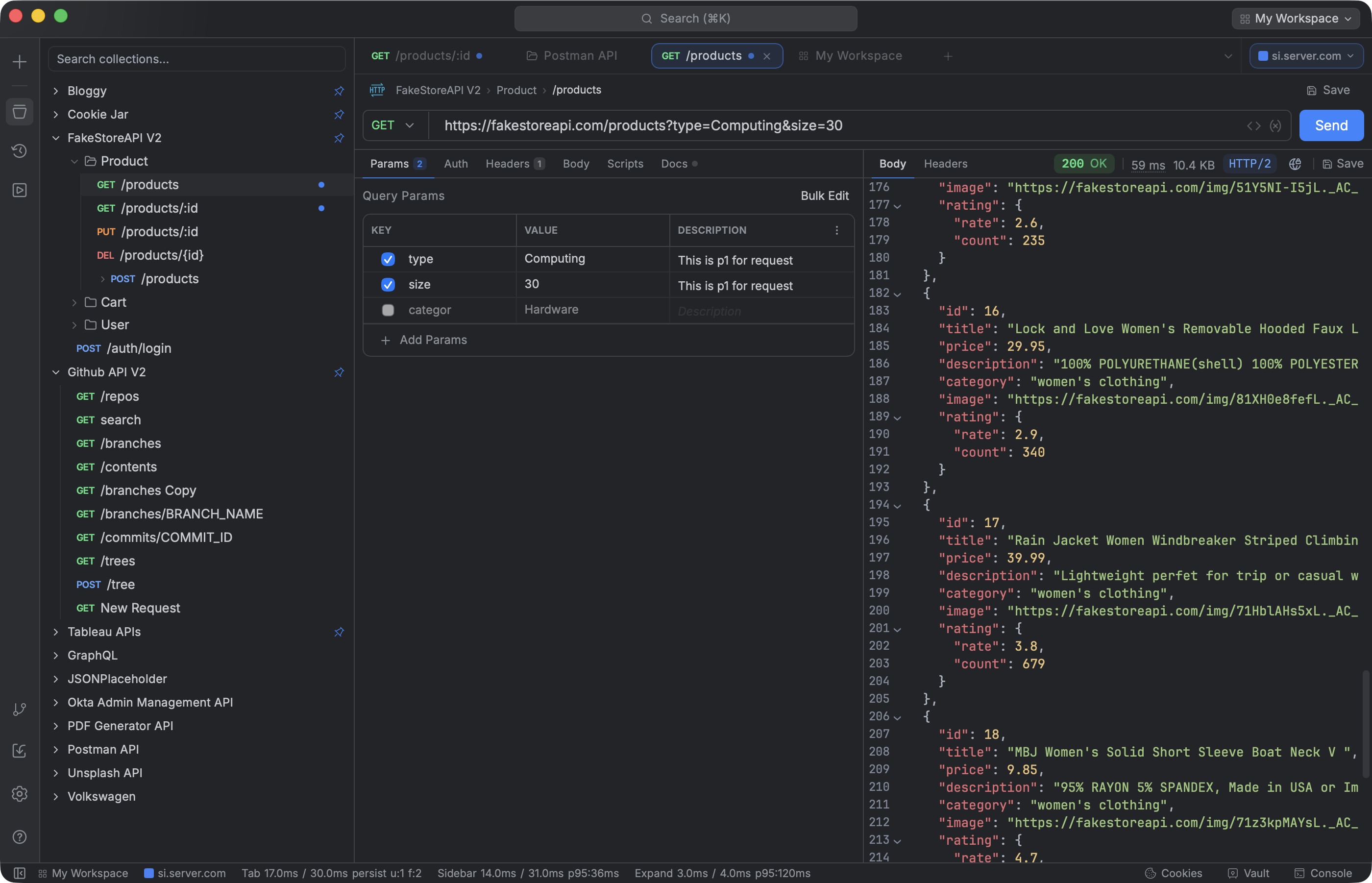 Curlex — API client interface